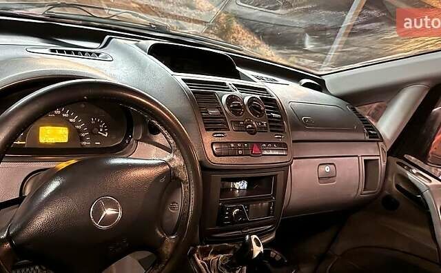 Красный Мерседес Вито, объемом двигателя 2.1 л и пробегом 320 тыс. км за 5800 $, фото 5 на Automoto.ua
