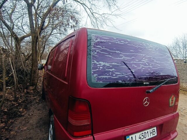 Червоний Мерседес Віто, об'ємом двигуна 2.3 л та пробігом 311 тис. км за 3660 $, фото 4 на Automoto.ua