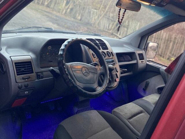 Красный Мерседес Вито, объемом двигателя 2.3 л и пробегом 600 тыс. км за 4300 $, фото 20 на Automoto.ua