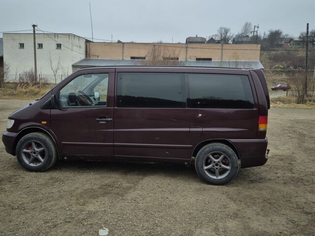 Красный Мерседес Вито, объемом двигателя 2.1 л и пробегом 205 тыс. км за 4399 $, фото 6 на Automoto.ua