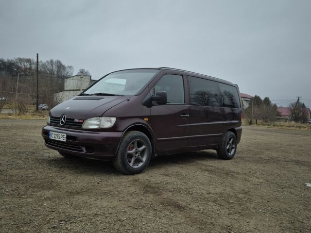 Красный Мерседес Вито, объемом двигателя 2.1 л и пробегом 205 тыс. км за 4399 $, фото 3 на Automoto.ua