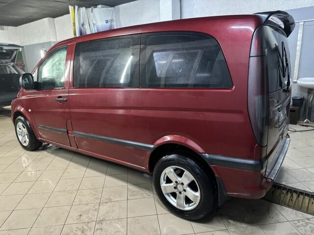 Червоний Мерседес Віто, об'ємом двигуна 2.1 л та пробігом 450 тис. км за 3999 $, фото 3 на Automoto.ua