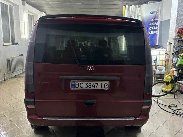 Червоний Мерседес Віто, об'ємом двигуна 2.1 л та пробігом 450 тис. км за 3999 $, фото 5 на Automoto.ua