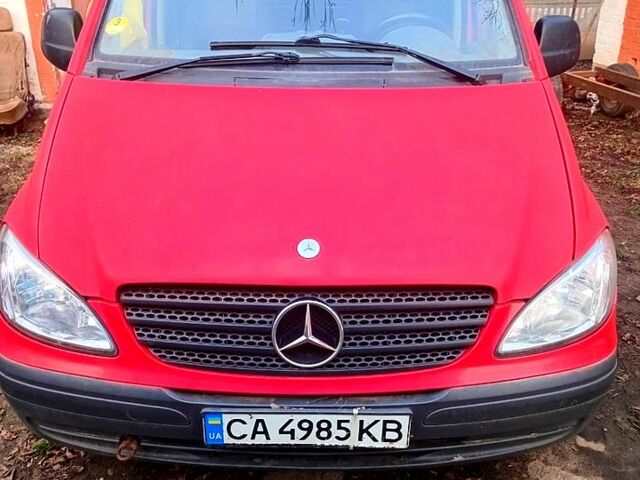 Червоний Мерседес Віто, об'ємом двигуна 2.1 л та пробігом 0 тис. км за 4350 $, фото 1 на Automoto.ua