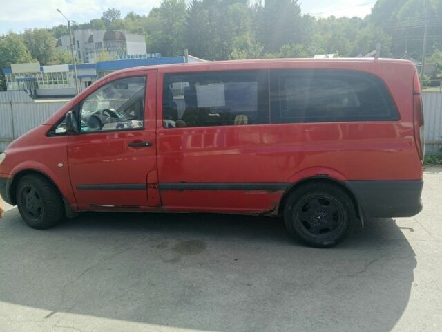 Червоний Мерседес Віто, об'ємом двигуна 2.1 л та пробігом 160 тис. км за 3000 $, фото 2 на Automoto.ua