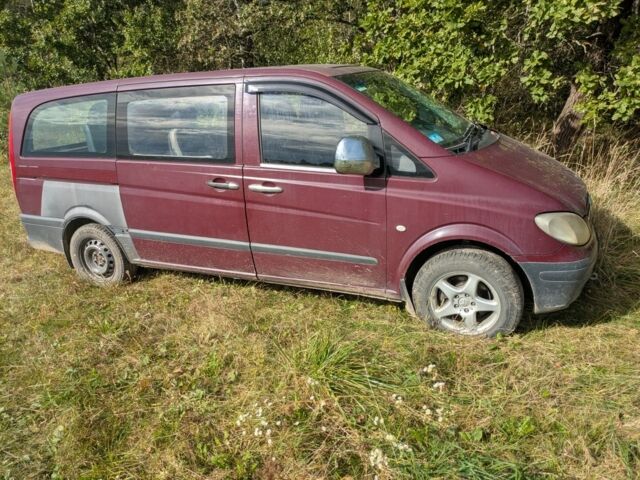 Красный Мерседес Вито, объемом двигателя 0 л и пробегом 440 тыс. км за 6300 $, фото 7 на Automoto.ua