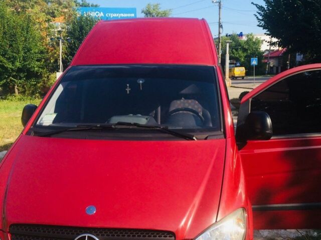 Красный Мерседес Вито, объемом двигателя 0 л и пробегом 1 тыс. км за 8500 $, фото 6 на Automoto.ua