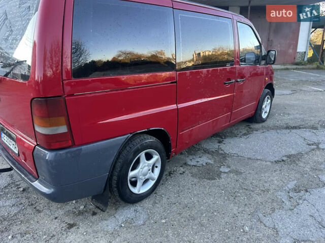 Красный Мерседес Вито, объемом двигателя 2.3 л и пробегом 500 тыс. км за 3750 $, фото 6 на Automoto.ua