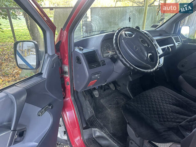 Красный Мерседес Вито, объемом двигателя 2.3 л и пробегом 500 тыс. км за 3750 $, фото 8 на Automoto.ua