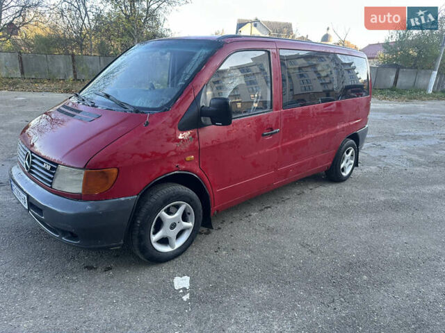 Красный Мерседес Вито, объемом двигателя 2.3 л и пробегом 500 тыс. км за 3750 $, фото 2 на Automoto.ua