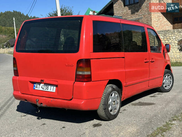 Червоний Мерседес Віто, об'ємом двигуна 2.2 л та пробігом 450 тис. км за 2200 $, фото 4 на Automoto.ua