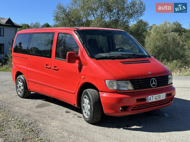 Червоний Мерседес Віто, об'ємом двигуна 2.2 л та пробігом 450 тис. км за 2200 $, фото 6 на Automoto.ua