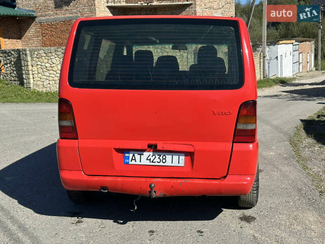 Червоний Мерседес Віто, об'ємом двигуна 2.2 л та пробігом 450 тис. км за 2200 $, фото 3 на Automoto.ua