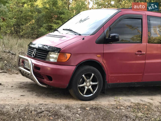 Червоний Мерседес Віто, об'ємом двигуна 2.3 л та пробігом 500 тис. км за 5000 $, фото 13 на Automoto.ua