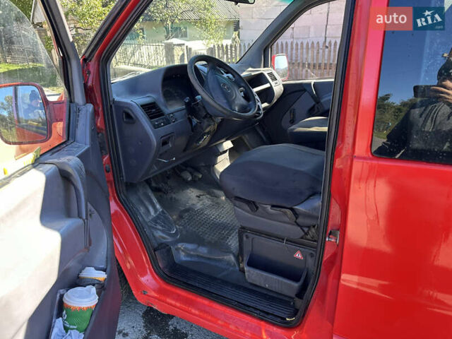 Червоний Мерседес Віто, об'ємом двигуна 2.2 л та пробігом 450 тис. км за 2200 $, фото 10 на Automoto.ua