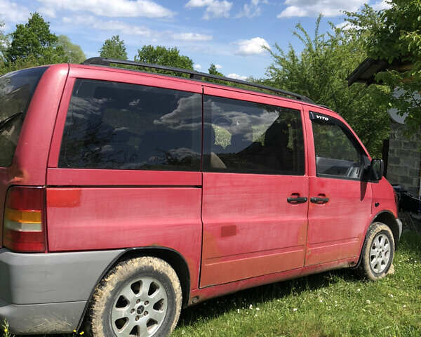 Червоний Мерседес Віто, об'ємом двигуна 2.3 л та пробігом 638 тис. км за 3500 $, фото 3 на Automoto.ua