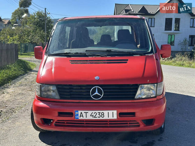 Червоний Мерседес Віто, об'ємом двигуна 2.2 л та пробігом 450 тис. км за 2200 $, фото 5 на Automoto.ua