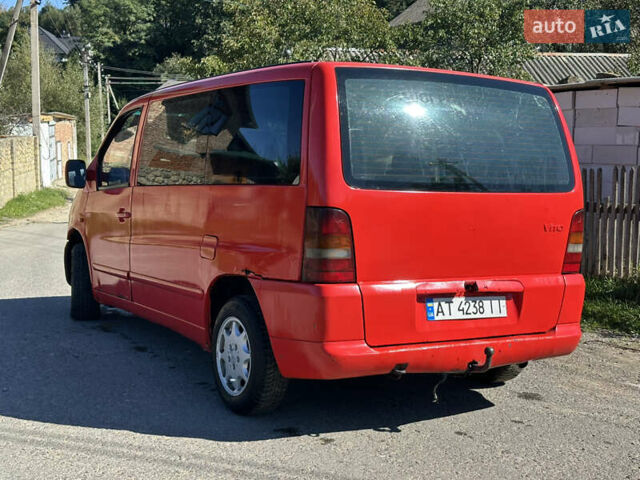 Червоний Мерседес Віто, об'ємом двигуна 2.2 л та пробігом 450 тис. км за 2200 $, фото 2 на Automoto.ua