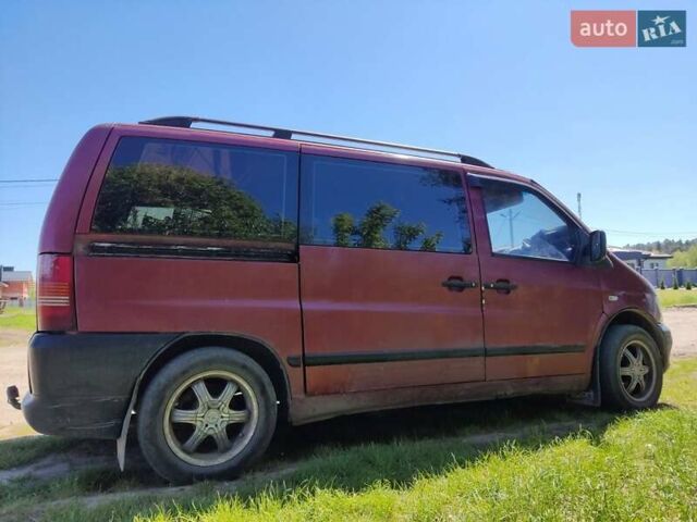 Червоний Мерседес Віто, об'ємом двигуна 2.3 л та пробігом 383 тис. км за 3999 $, фото 7 на Automoto.ua