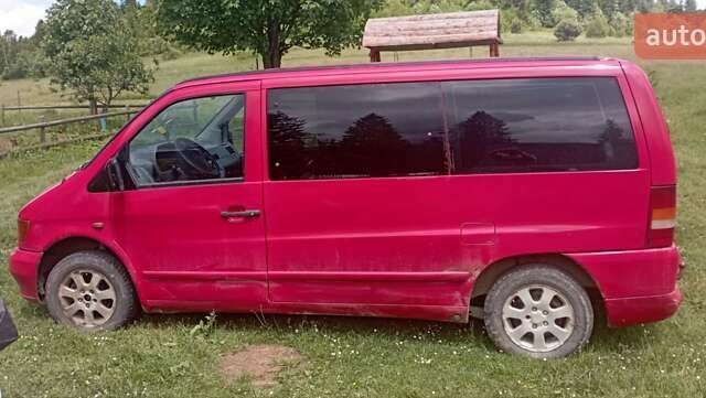 Червоний Мерседес Віто, об'ємом двигуна 2.3 л та пробігом 126 тис. км за 2800 $, фото 4 на Automoto.ua