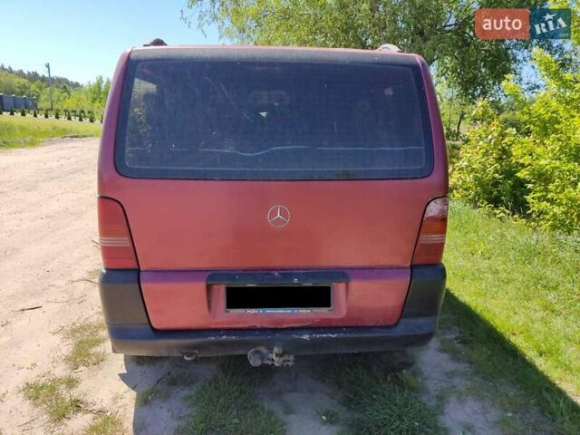 Червоний Мерседес Віто, об'ємом двигуна 2.3 л та пробігом 383 тис. км за 3999 $, фото 5 на Automoto.ua