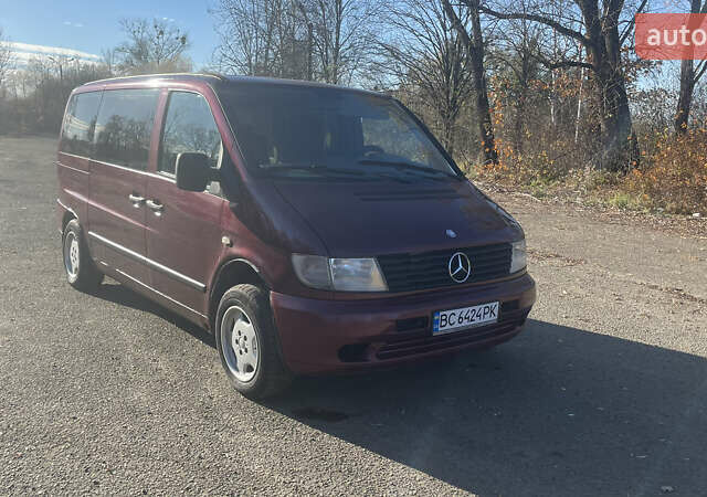Красный Мерседес Вито, объемом двигателя 2.3 л и пробегом 999 тыс. км за 3000 $, фото 7 на Automoto.ua