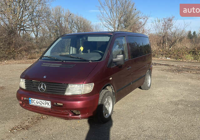 Красный Мерседес Вито, объемом двигателя 2.3 л и пробегом 999 тыс. км за 3000 $, фото 4 на Automoto.ua