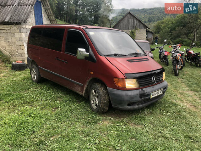 Червоний Мерседес Віто, об'ємом двигуна 2.15 л та пробігом 1 тис. км за 2900 $, фото 2 на Automoto.ua