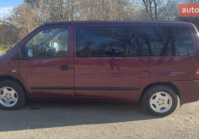 Красный Мерседес Вито, объемом двигателя 2.3 л и пробегом 999 тыс. км за 3000 $, фото 10 на Automoto.ua