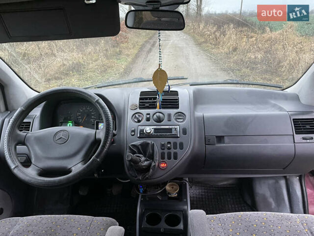 Красный Мерседес Вито, объемом двигателя 2.3 л и пробегом 999 тыс. км за 3000 $, фото 31 на Automoto.ua