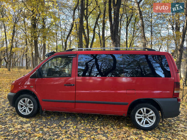 Мерседес Вито 2000 в Хотине на Automoto.ua Красный Мерседес Вито, объемом двигателя 2.15 л и пробегом 400 тыс. км за 4800 $, фото 1 на Automoto.ua