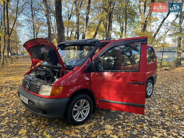 Мерседес Вито 2000 в Хотине на Automoto.ua Красный Мерседес Вито, объемом двигателя 2.15 л и пробегом 400 тыс. км за 4800 $, фото 14 на Automoto.ua