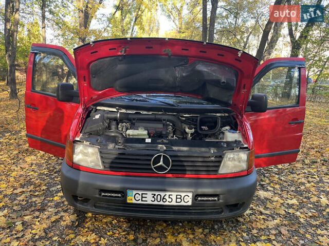 Мерседес Вито 2000 в Хотине на Automoto.ua Красный Мерседес Вито, объемом двигателя 2.15 л и пробегом 400 тыс. км за 4800 $, фото 16 на Automoto.ua