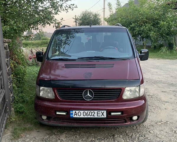 Червоний Мерседес Віто, об'ємом двигуна 2.15 л та пробігом 230 тис. км за 4500 $, фото 2 на Automoto.ua