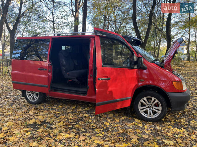 Мерседес Вито 2000 в Хотине на Automoto.ua Красный Мерседес Вито, объемом двигателя 2.15 л и пробегом 400 тыс. км за 4800 $, фото 13 на Automoto.ua