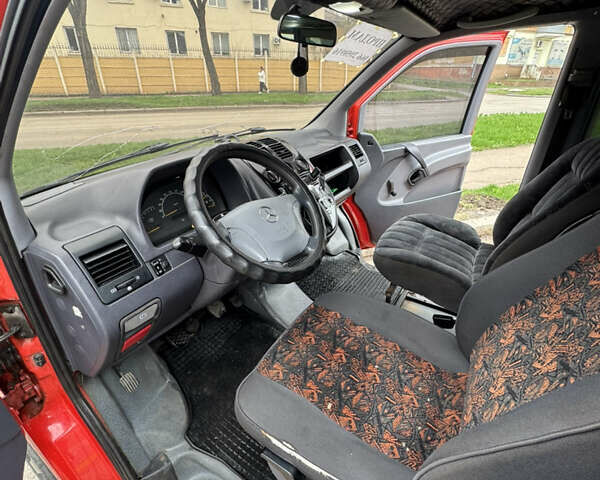 Червоний Мерседес Віто, об'ємом двигуна 2.15 л та пробігом 370 тис. км за 5900 $, фото 10 на Automoto.ua