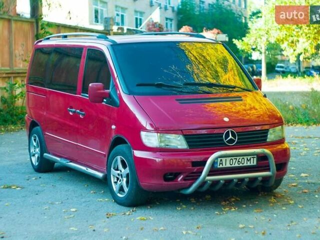 Красный Мерседес Вито, объемом двигателя 2.2 л и пробегом 508 тыс. км за 5800 $, фото 14 на Automoto.ua