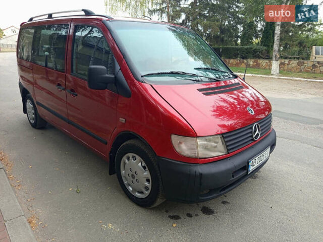 Червоний Мерседес Віто, об'ємом двигуна 2.15 л та пробігом 350 тис. км за 4200 $, фото 6 на Automoto.ua