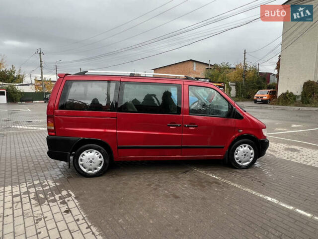 Красный Мерседес Вито, объемом двигателя 2.15 л и пробегом 350 тыс. км за 3950 $, фото 20 на Automoto.ua