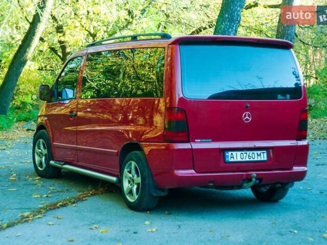 Красный Мерседес Вито, объемом двигателя 2.2 л и пробегом 508 тыс. км за 5800 $, фото 7 на Automoto.ua