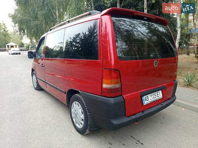 Червоний Мерседес Віто, об'ємом двигуна 2.15 л та пробігом 350 тис. км за 4200 $, фото 7 на Automoto.ua