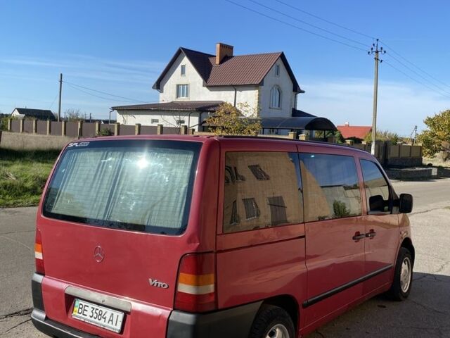 Червоний Мерседес Віто, об'ємом двигуна 2.1 л та пробігом 315 тис. км за 4300 $, фото 4 на Automoto.ua