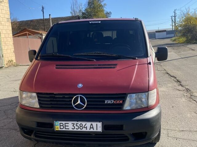 Червоний Мерседес Віто, об'ємом двигуна 2.1 л та пробігом 315 тис. км за 4300 $, фото 2 на Automoto.ua