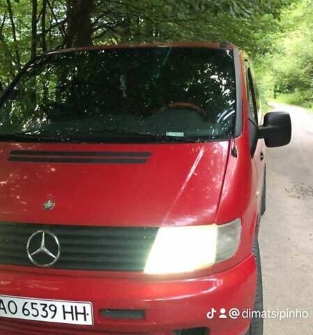 Червоний Мерседес Віто, об'ємом двигуна 2.15 л та пробігом 400 тис. км за 4700 $, фото 3 на Automoto.ua