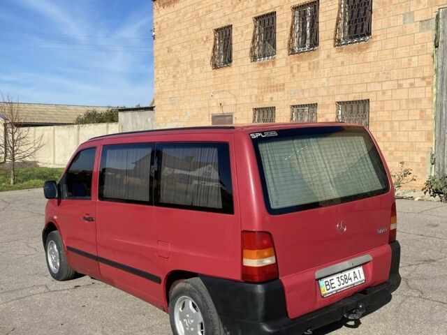 Червоний Мерседес Віто, об'ємом двигуна 2.1 л та пробігом 315 тис. км за 4300 $, фото 3 на Automoto.ua