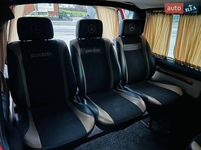 Красный Мерседес Вито, объемом двигателя 2.15 л и пробегом 202 тыс. км за 4999 $, фото 20 на Automoto.ua