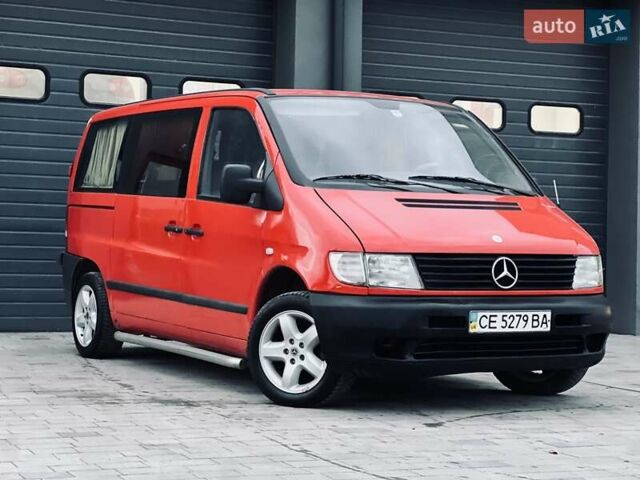 Красный Мерседес Вито, объемом двигателя 2.15 л и пробегом 202 тыс. км за 4999 $, фото 12 на Automoto.ua