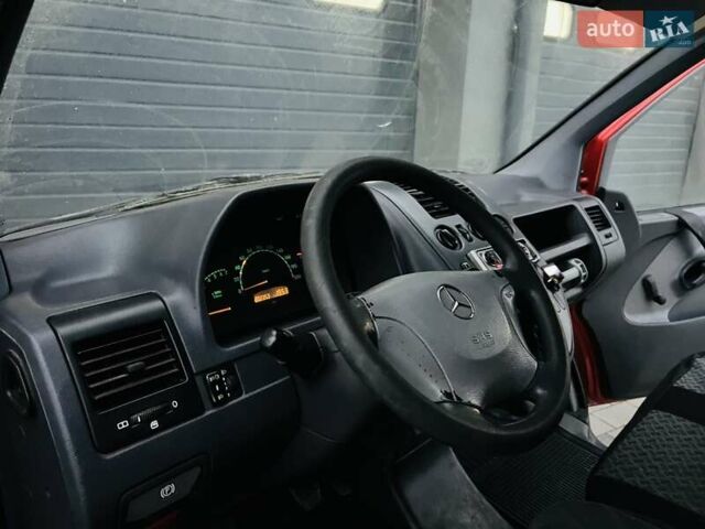 Красный Мерседес Вито, объемом двигателя 2.15 л и пробегом 202 тыс. км за 4999 $, фото 34 на Automoto.ua