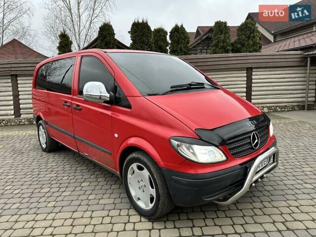 Червоний Мерседес Віто, об'ємом двигуна 2.15 л та пробігом 350 тис. км за 4950 $, фото 3 на Automoto.ua
