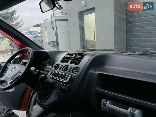 Красный Мерседес Вито, объемом двигателя 2.15 л и пробегом 202 тыс. км за 4999 $, фото 31 на Automoto.ua